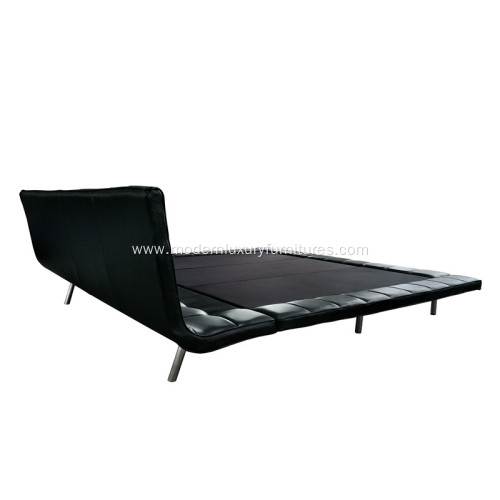 Poliform Furniture Leather Onda Bed Reproduction